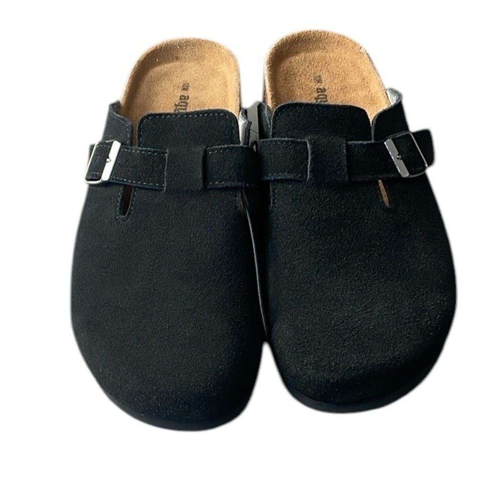 Aquatherm - Women’s Suede Slip On Clogs / Mules